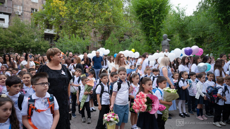 Armenia Welcomes The 2026–2027 School Year With The First Bell