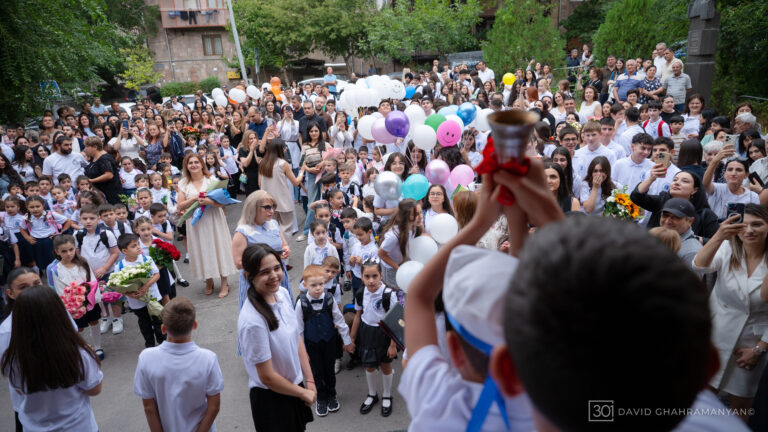 Armenia Welcomes The 2026–2027 School Year With The First Bell