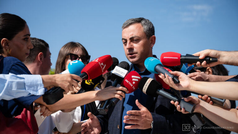 Public and Political Figures from Artsakh and Armenia Visit Yerablur on the 35th Anniversary of Artsakh’s Independence