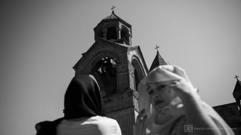 Archbishop Ajapahyan Celebrates Divine Liturgy at Holy Etchmiadzin on Khachverats Following Overturning of Conviction