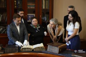 EU Envoy Visits Matenadaran Days After Taking Part in Azerbaijani Propaganda Tour of Occupied Artsakh
